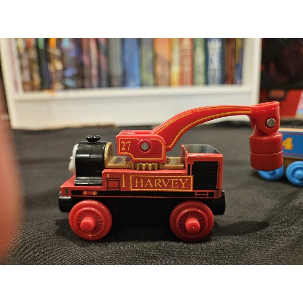 Thomas & Friends Wood Engine Lot Gordon w/ Tender & Harvey